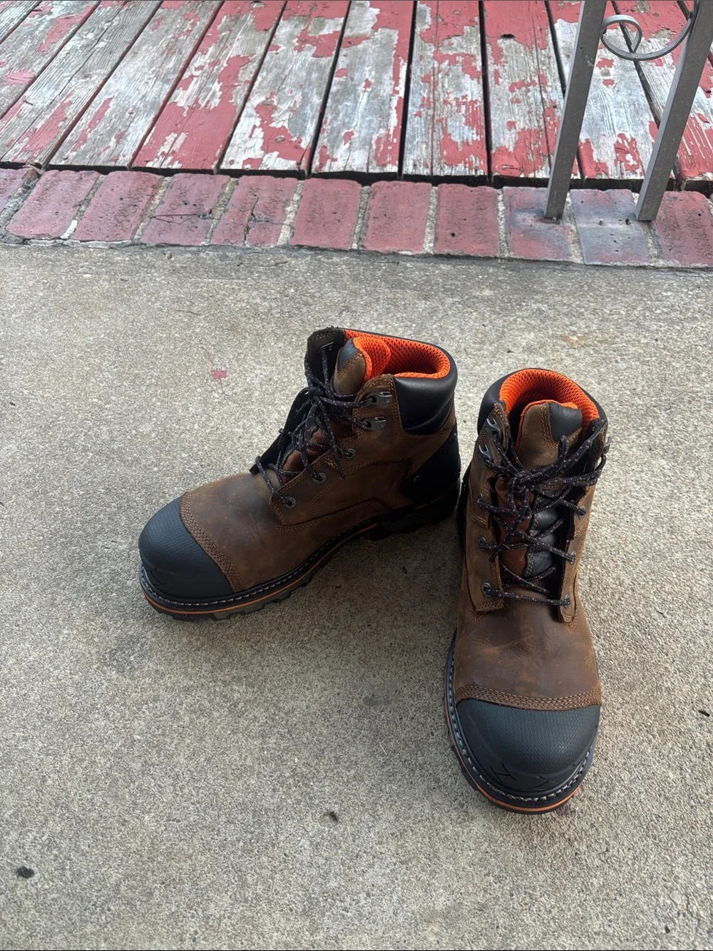Mens Timberland Steel Toe Boots